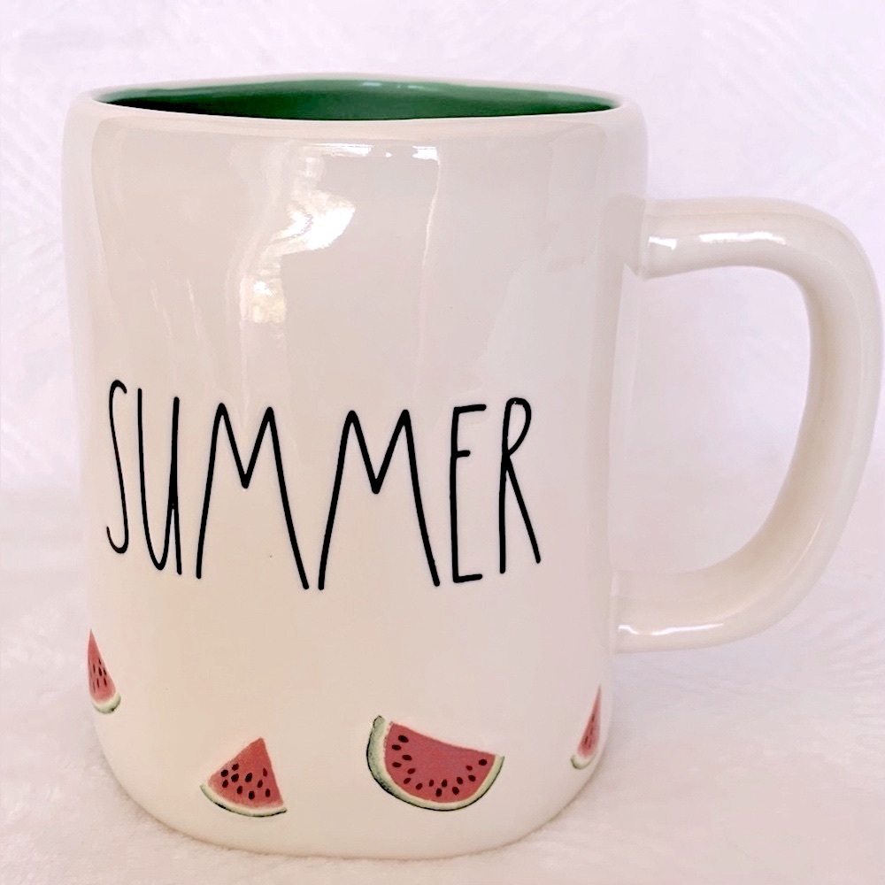Rae Dunn Summer Watermelon Fruit Coffee Mug